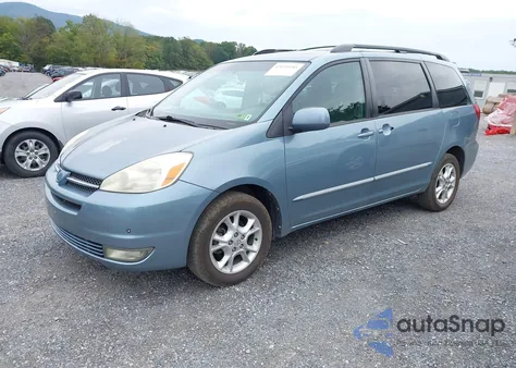 2004 Toyota Sienna Xle Limited из США, поврежденный, VIN 5TDBA22C44S025060